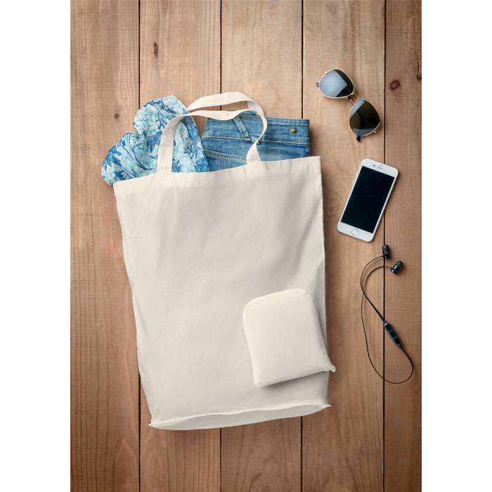 FOLDY COTTON Ihopvikbar Shoppingv ska Fronta Profilprodukter