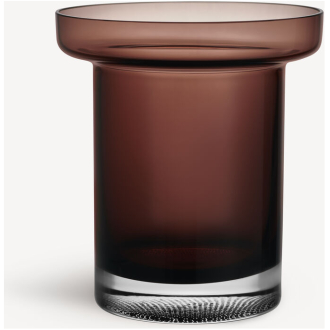 Limelight tulip vase caramel 195mm