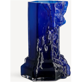 Rocky Baroque vase deep blue 350mm