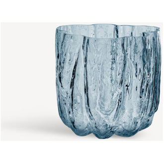 Crackle vase circular 121mm