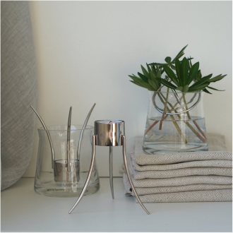KOMBIPAKET SPHERE VASE + LJUSSTAKE